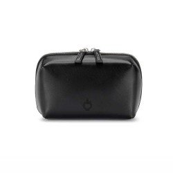 شنطة يد جلد بسعة 1 لتر فاخره من Alot - اسود 