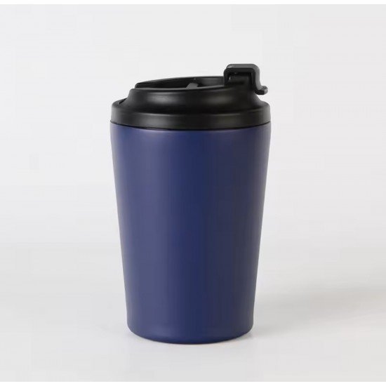 كوب قهوة ستيل ملون قابل للنحت والتعديل مجاناً  ازرق