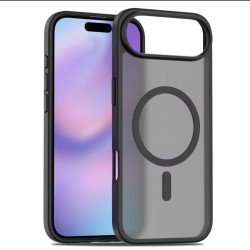 كفر ايفون 17 سليم ملون YIND من QUX DUCIS اسود 