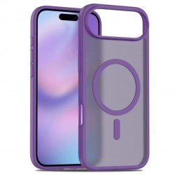 كفر ايفون 17 سليم ملون YIND من QUX DUCIS بنفسجي 