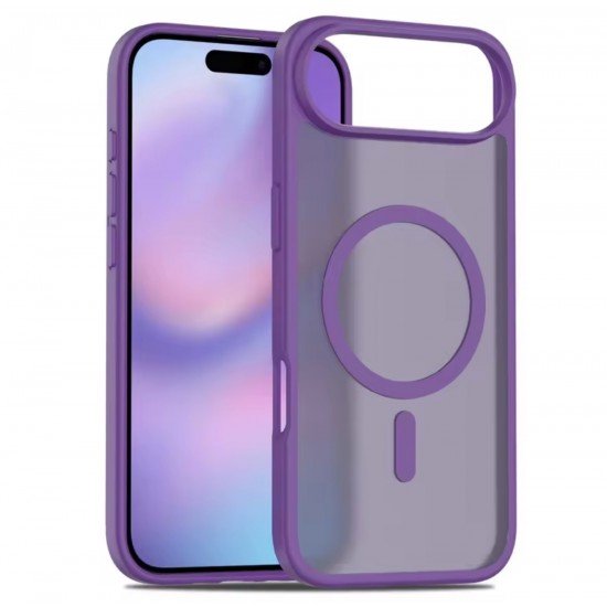 كفر ايفون 17 سليم ملون YIND من QUX DUCIS بنفسجي