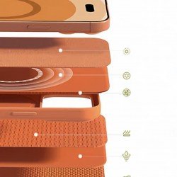 كفر ايفون 17 سيلكون من LE PRIUS اورنج 