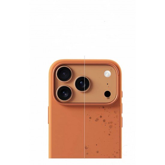 كفر ايفون 17 سيلكون من LE PRIUS اورنج