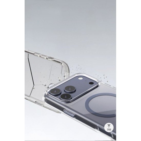 كفر ايفون 17 شفاف ضمان سنه على تغير اللون من A-case