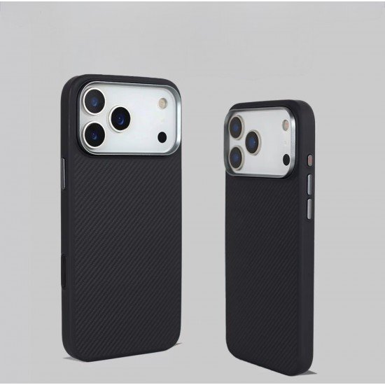 كفر ايفون 17 كاربون فايبر يدعم ماج سيف من J-case اسود