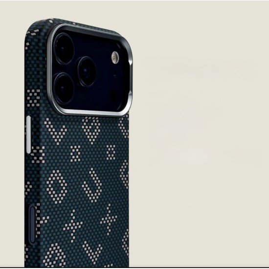 كفر ايفون 17 كاربون فايبر يدعم ماج سيف من J-case تصميم عصري