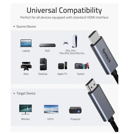 كيبل 4K ULTRA HD من SYNTECH