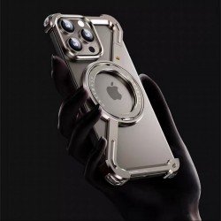 اطار Z تصميم عصري  من الالمنيوم ايفون 16 تيتانيوم صحراوي