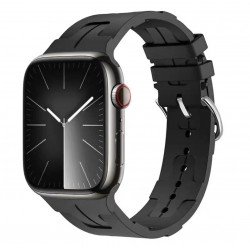 سوار ساعه ابل ايرمز مقاس 42-44-45-46-49 اسود