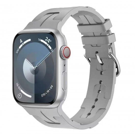 سوار ساعه ابل ايرمز مقاس 42-44-45-46-49 رمادي