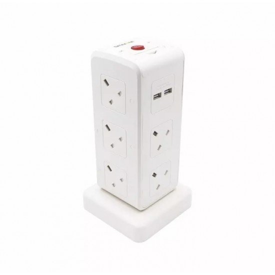 توصيلة داتا زون 10 مخارج بطول 2 متر