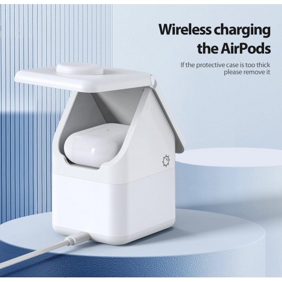 قاعدة شحن لاسلكي 15w من DUZZONA