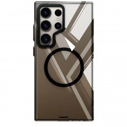 كفر YOUNGKITS25/S24 ULTRA شفاف سموك  ماج سيف