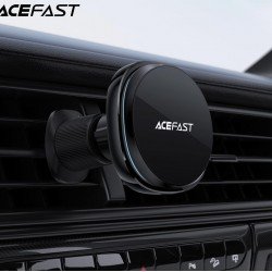 قاعدة جوال اسي فاست مغناطيسي لفتحة مكيف السياره مع شحن لاسلكي