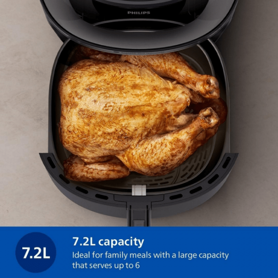 فيليبس - قلاية هوائيه سعة 7.2 لتر  Series 3000 Airfryr