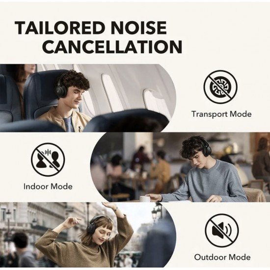 سماعه ساوند كور لايف Q30 ANKER اسود