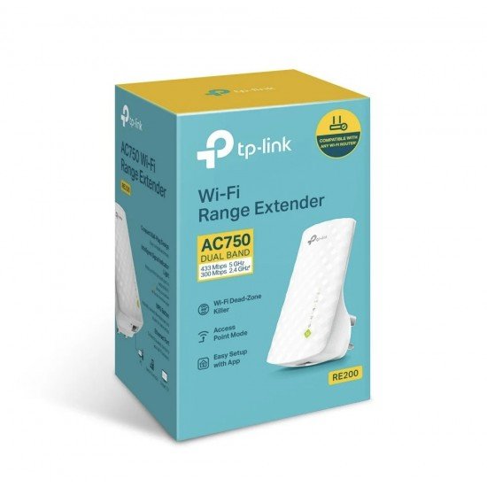 مقوي شبكة تي بي لينك AC750 سرعة 300Mbps