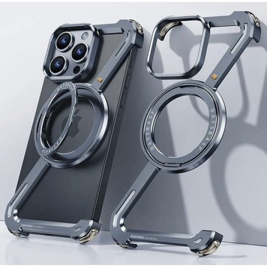 اطار MOVENCH Z  من الالمنيوم ايفون 15 ازرق