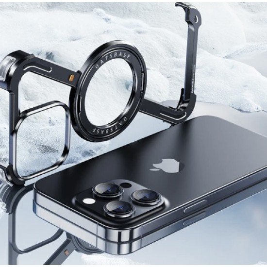 اطار MOVENCH Z  من الالمنيوم ايفون 15 ازرق