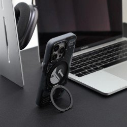 كفر JUST FUN ايفون 16-15 برو ماكس من YOUNGKIT اسود