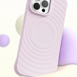 كفر سيلكون DEVIA بتصميم عصري ايفون 16 ROZE 