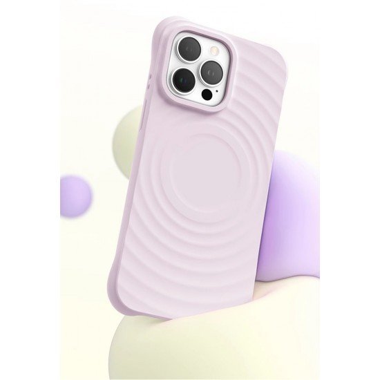 كفر سيلكون DEVIA بتصميم عصري ايفون 16 ROZE