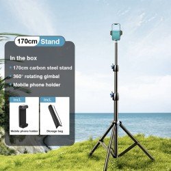 ستاند تصوير للجوال 170cm من RTAKO