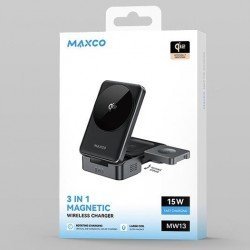 منصة لاسلكي ماكسكو 3IN1 15W
