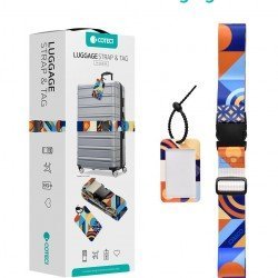 حزام شنطة سفر+ حافظة كرت من COTECI 