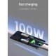 سلك شاحن  توبي USB-c+نقل بيانات بقوة 100w من ماركة 2BE
