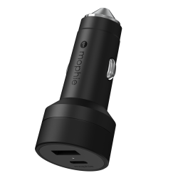 شاحن سياره   USB-C USB-A mophie 42w