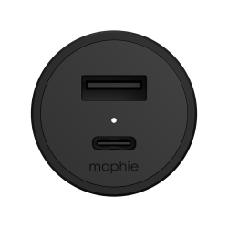 شاحن سياره   USB-C USB-A mophie 42w