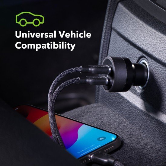 شاحن سياره mophie 60w usb-c