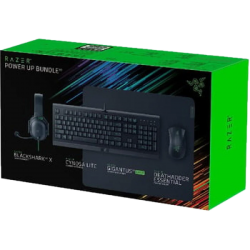 POWER UP V2 RAZER لوحة مفاتيح +سماعة راس + ماوس من رايزر 
