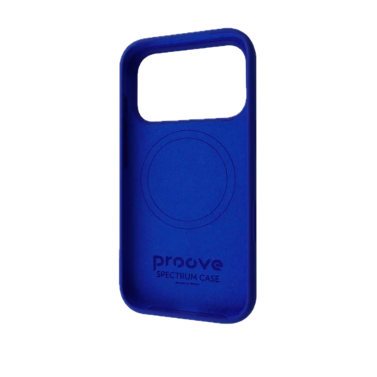 Proove - كفر ايفون 17 سيلكون ماج سيف ازرق