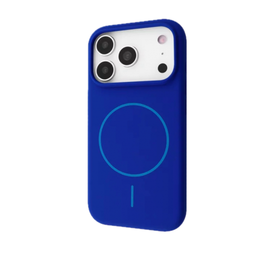 Proove - كفر ايفون 17 سيلكون ماج سيف ازرق