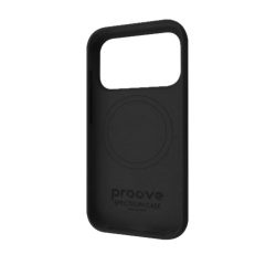 Proove - كفر ايفون 17 سيلكون ماج سيف اسود