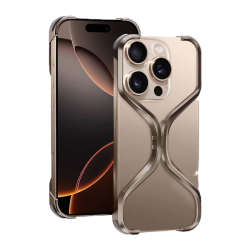 إطار  بتصميم عصري تيتانيوم صحراوي ايفون 16