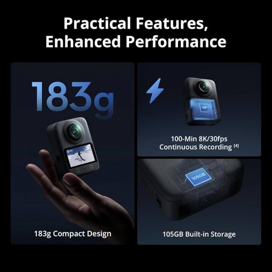 دي جي اي - كاميرا اوسمو 360ْ ادفانتشر كومبو